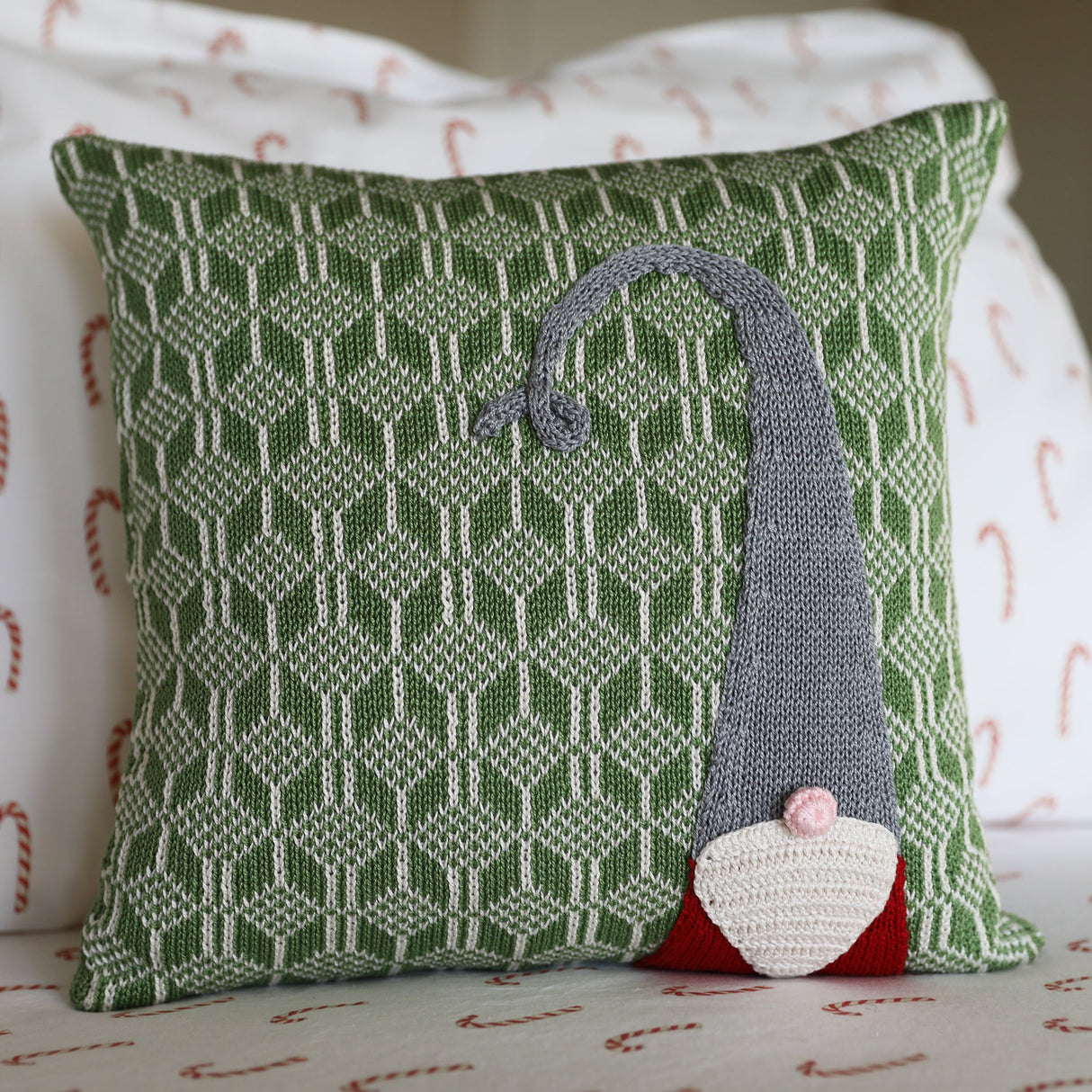 Gnome 12" Pillow by Melange Collection