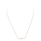 Xoxo Brass Metal Pendant Necklace by Madeline Love