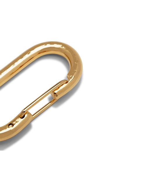Gold Medium Oval Carabiner Clicker Clasp by JAREDJAMIN Jewelry
