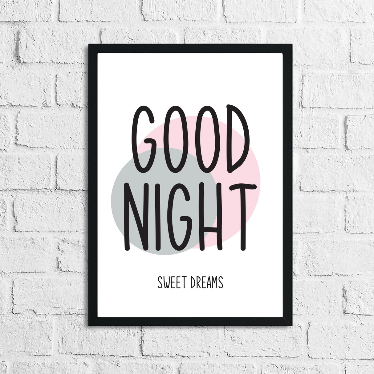 Goodnight Sweet Dreams 2 Children's Teenager Room Wall Decor Print by WinsterCreations™ Official Store