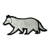 White Wolf Removable Bear Patch by Grassroots California