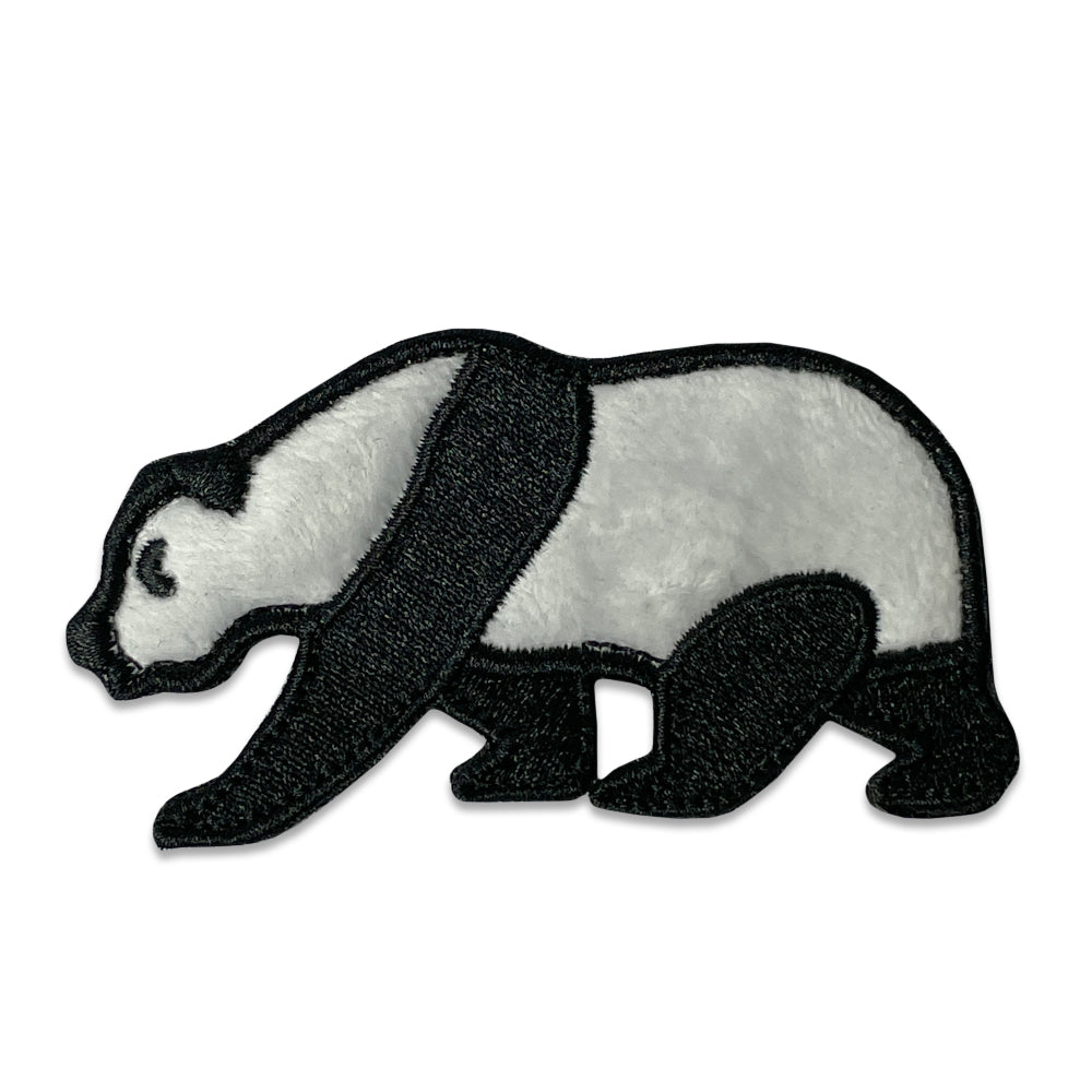 Furry Panda Removable Bear Patch by Grassroots California