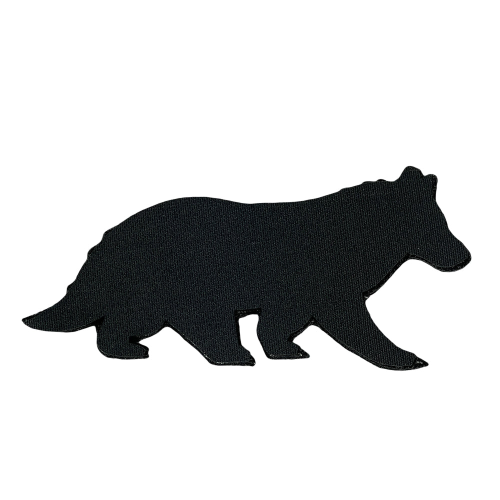 White Wolf Removable Bear Patch by Grassroots California