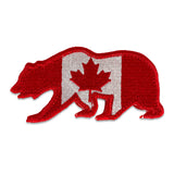 Canada Flag Removable Bear Patch by Grassroots California