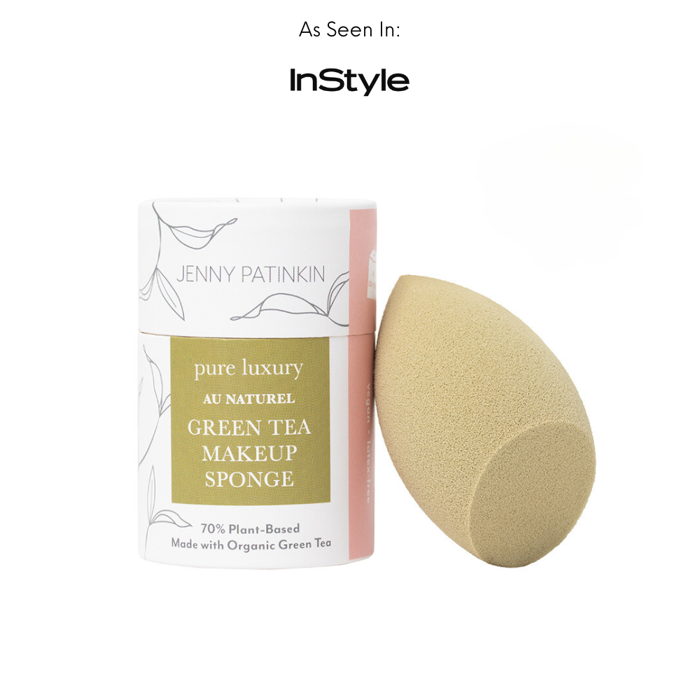 Green Tea Makeup Sponge by jennypatinkin