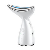 SkinAura Portable LED Photon Rejuvenation Device - 3-Color Anti-Aging Face and Neck Beauty Tool