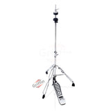 Hi-Hat Stand by GRIFFIN - Deluxe Hi Hat Cymbal Pedal With Drum Key - HiHat Mount with Chrome Double Braced Hardware Accessory Set - Adjustable Holder by GeekStands.com