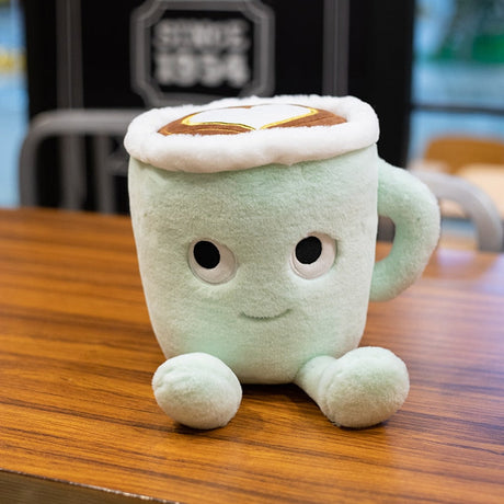 Sakura Latte and Matcha Cup Plushies (2 Colors, 2 Sizes) by Subtle Asian Treats