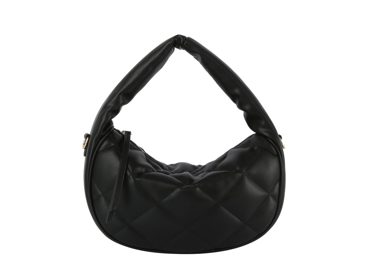 Puffy quilted shoulder bag by hfstylish