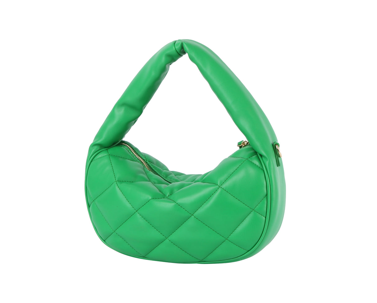 Puffy quilted shoulder bag by hfstylish