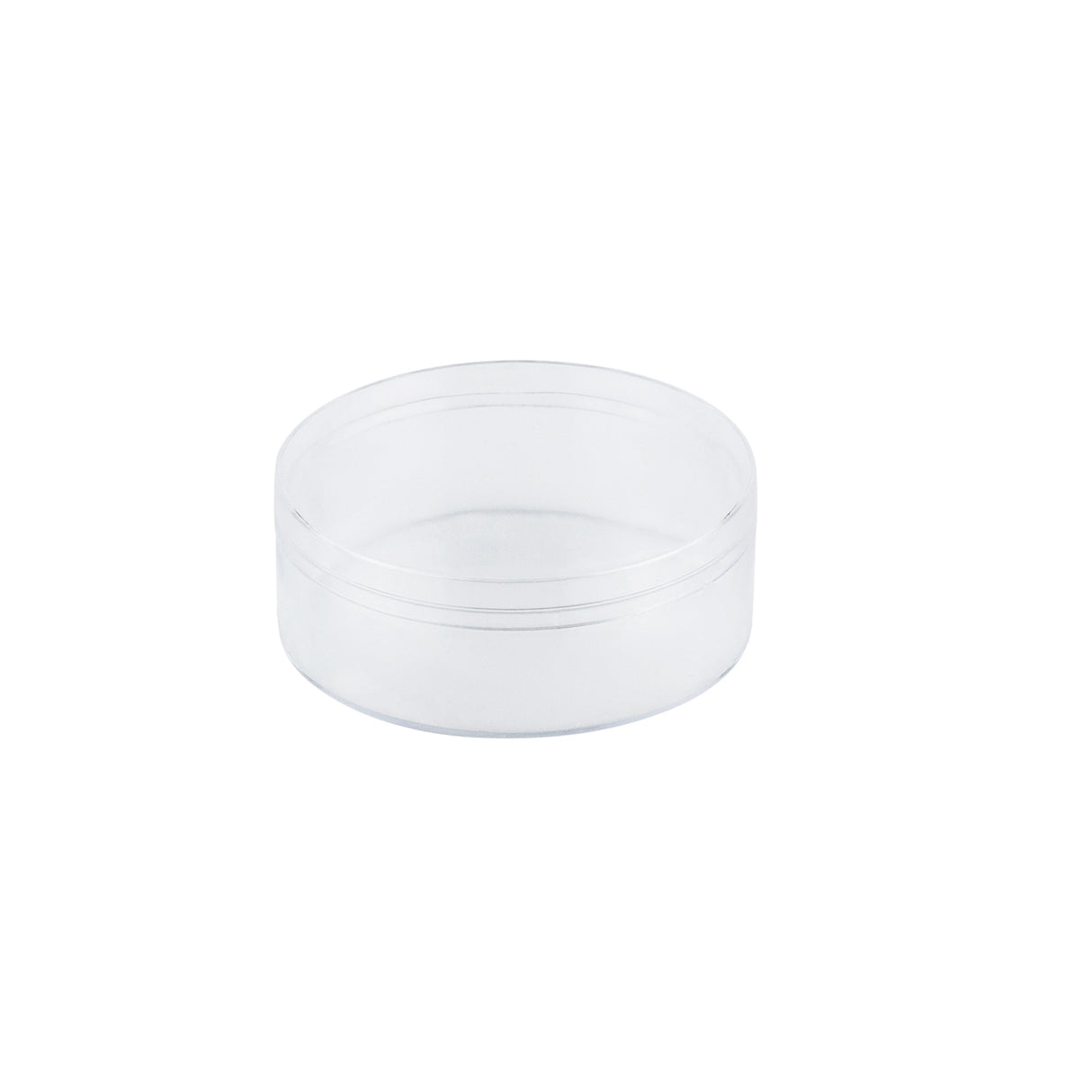 Clear Acrylic Round Boxes pack of 24 by Hammont