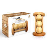 All Natural Wooden Foot Massager Roller by Pursonic