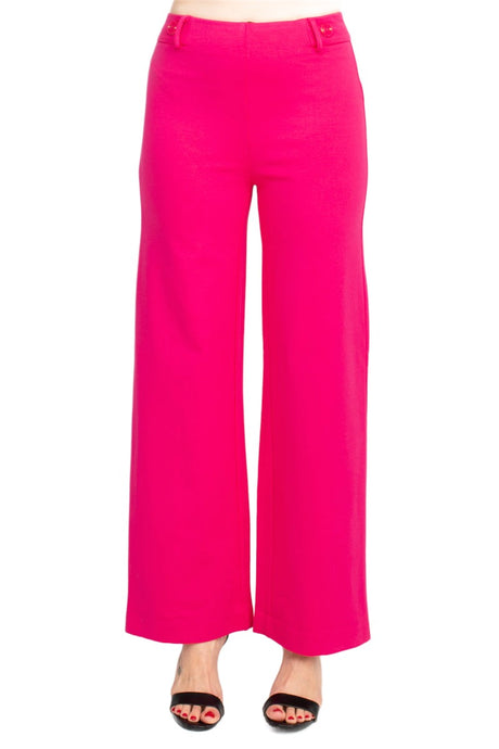 Hope & Harlow Rayon Wide Leg Pants by Curated Brands