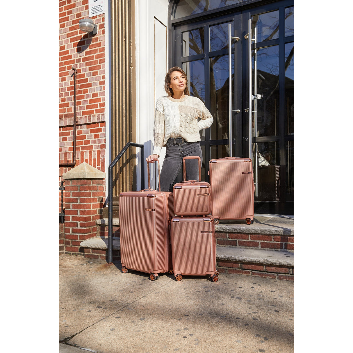 Tulum Spinner Luggage Set by MKF Collection by Mia K.