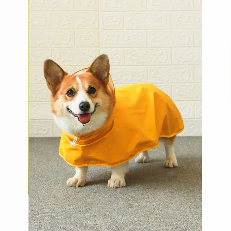 Dog waterproof Raincoat and Poncho with Belly Protection by Dach Everywhere