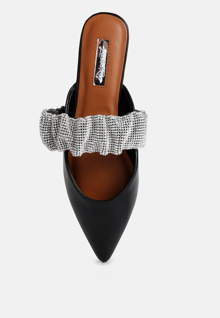 hemessen diamante strap flat mules by London Rag