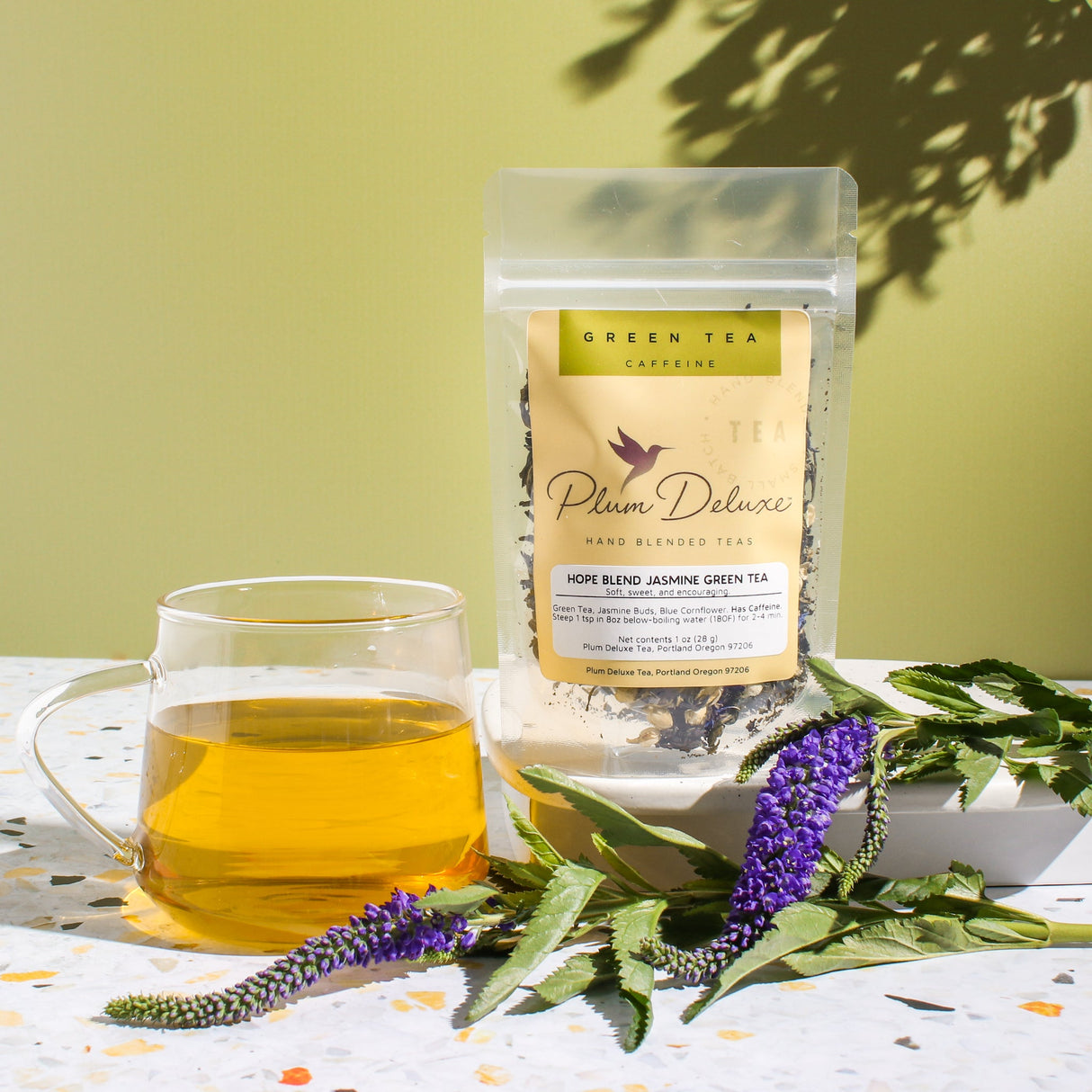 Hope Blend Green Tea (Jasmine) by Plum Deluxe Tea