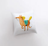 Horse Running Pillow | Throw Pillow | Horse Lover | Animal Lover Gift | Tiny House Decor | Cowgirl Pillow | Horse Pillow Pet by UniikPillows