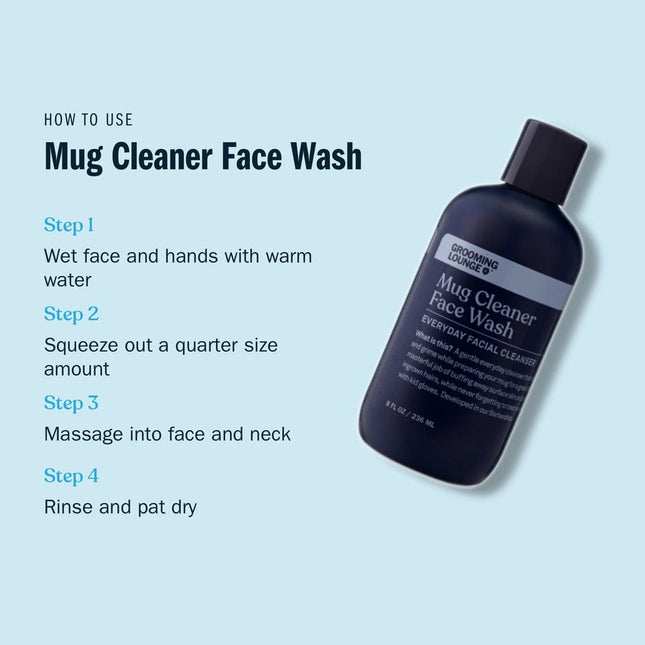 Grooming Lounge Mug Cleaner Face Wash by Grooming Lounge