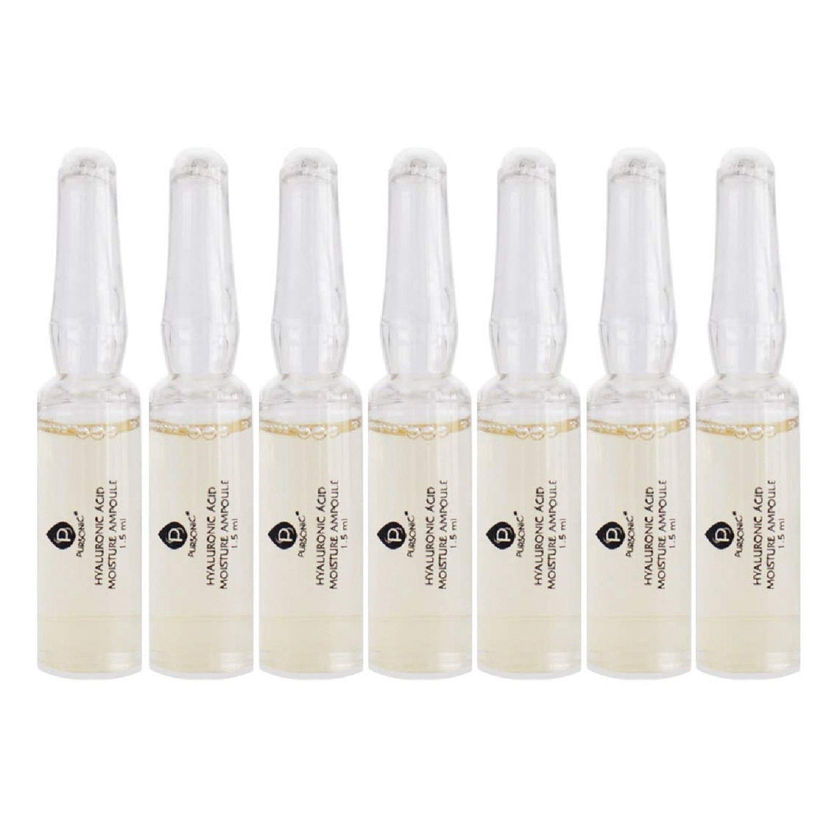 100% Hyaluronic Acid & Natural Moisturizing Serum Ampoule Set by Pursonic