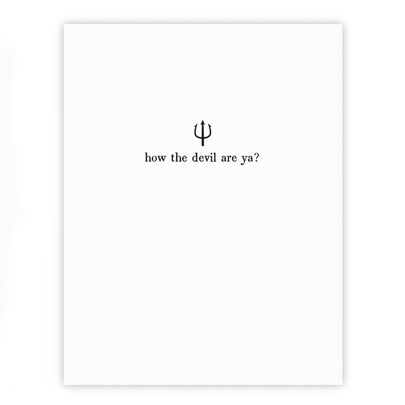 I Like Receiving A Letter Greeting Card Set | Set of 6 Cards and Envelopes in a Cotton Bag by The Bullish Store