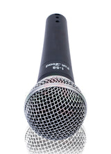 Cardioid Vocal Microphones with XLR Mic Cables & Clips (6 Pack) by FAT TOAD - Dynamic Handheld, Unidirectional for Studio Recording, Live Stage by GeekStands.com