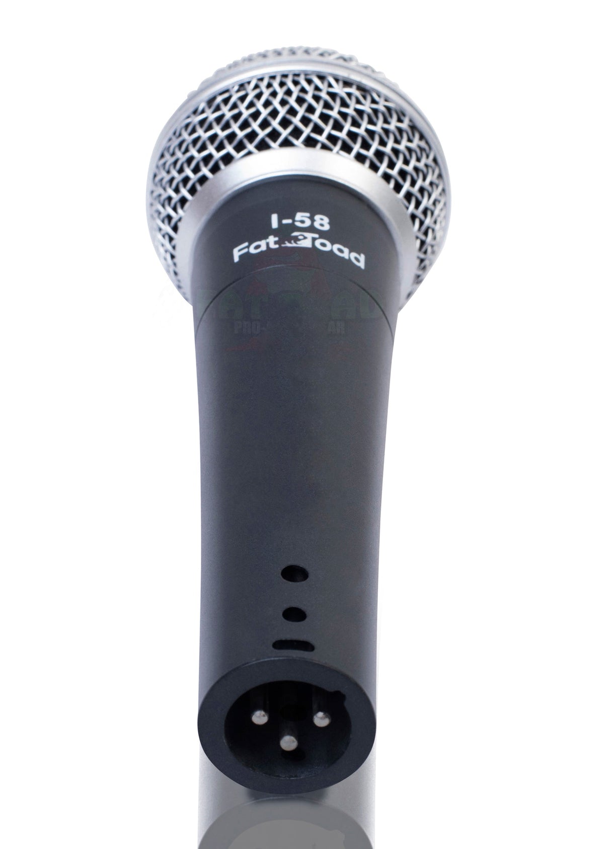 Dynamic Vocal Microphones with Clips (2 Pack) FAT TOAD - Cardioid Handheld, Unidirectional Mic by GeekStands.com