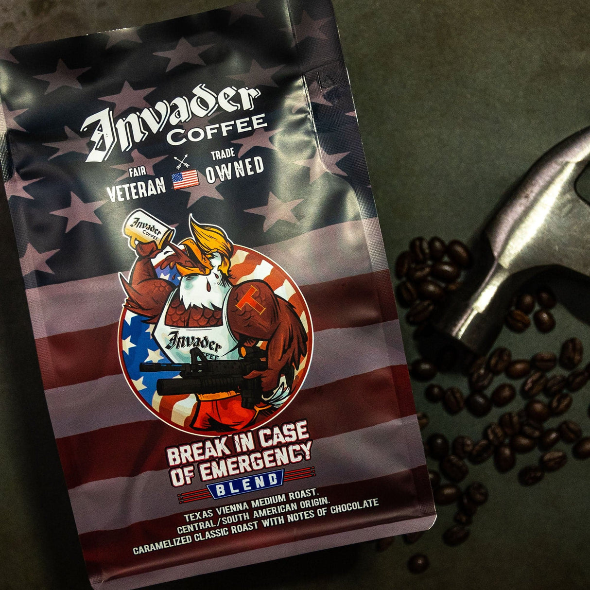 Break In Case of Emergency Blend by Invader Coffee