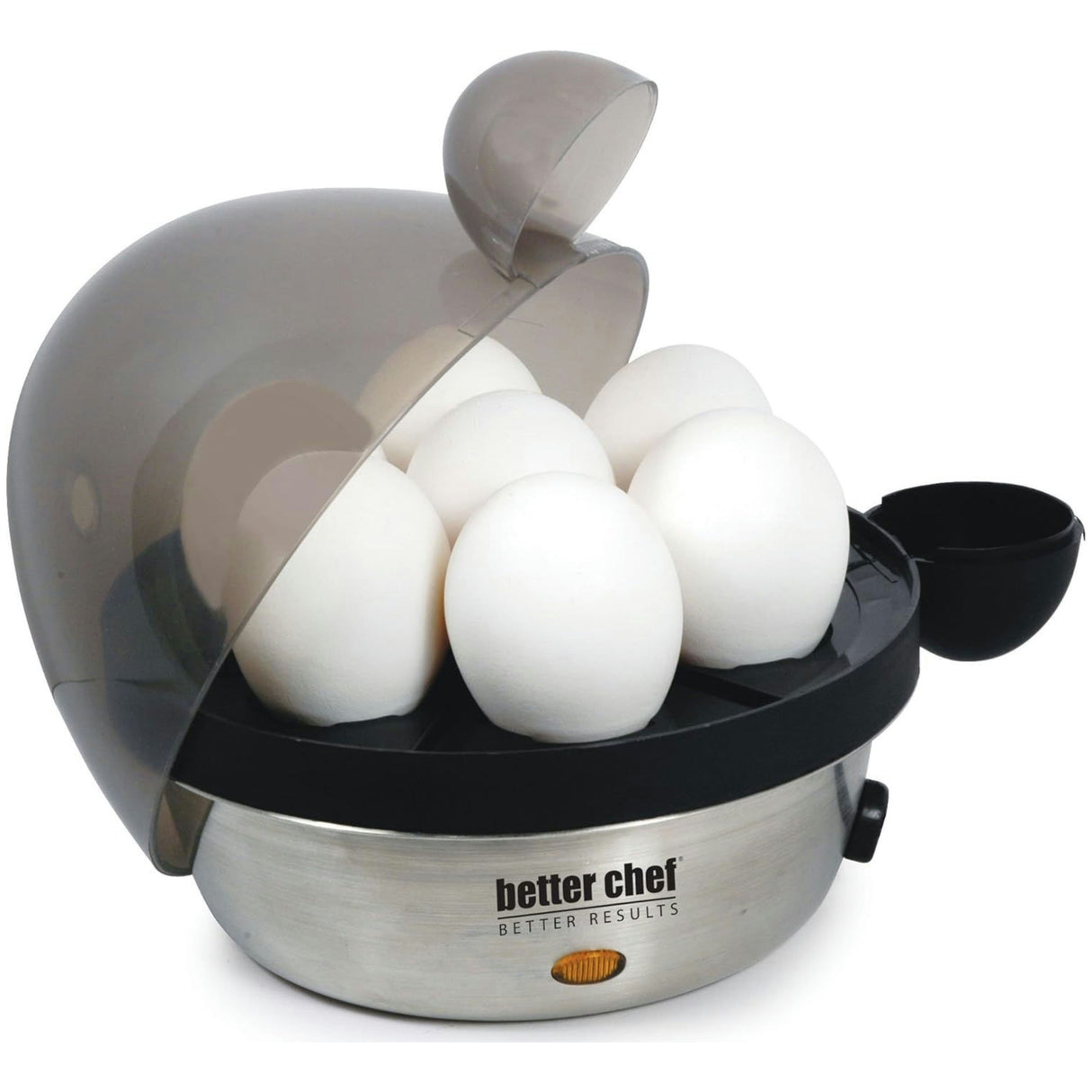 Better Chef Egg Cooker With Stainless Steel Base - Steel