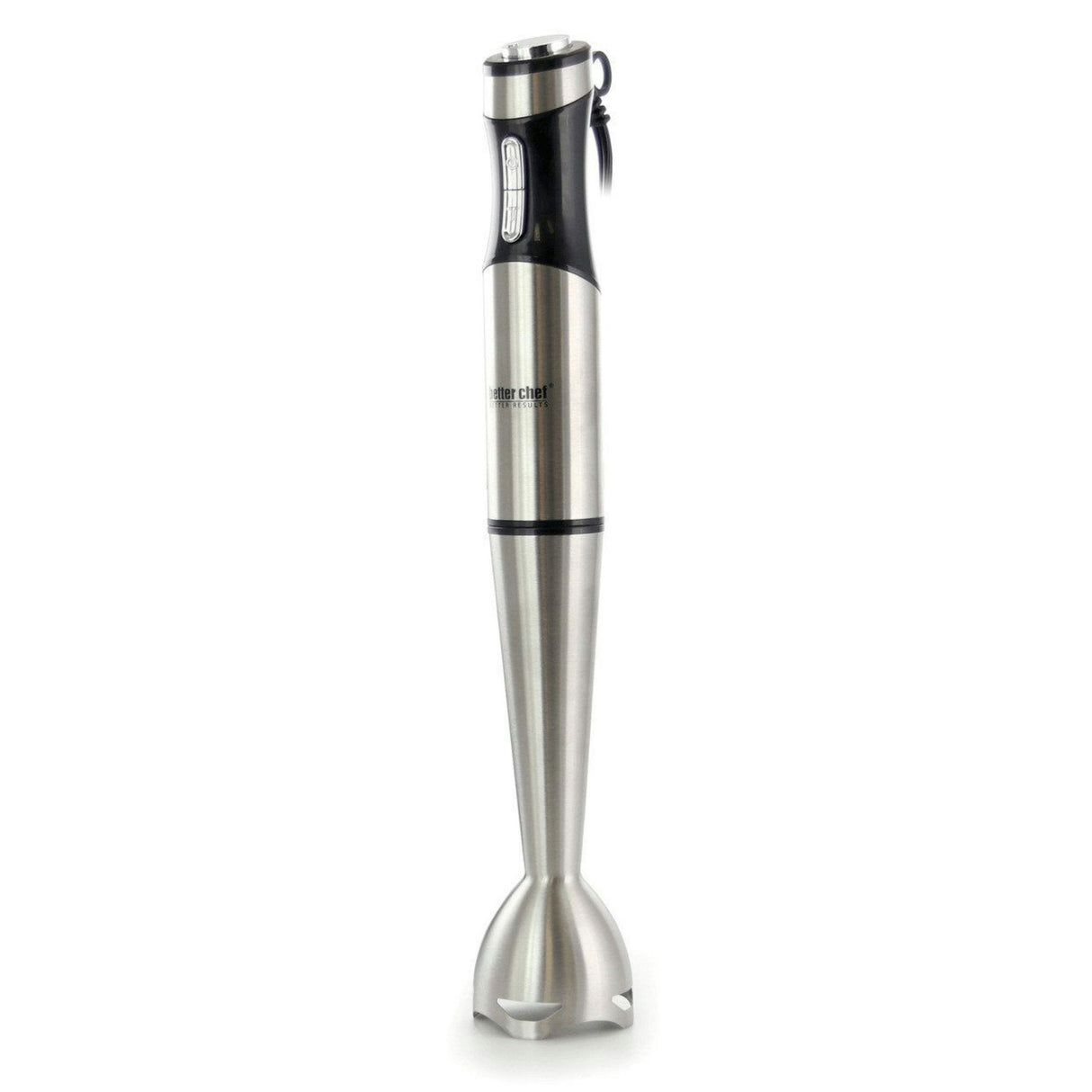 Better Chef 260-Watt Variable Speed Stainless Steel Immersion Blender W/Cup - Steel