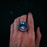 Interchangeable JWST First Images Ring by Yugen Handmade