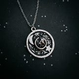 Night Sky Pendant Necklace with Authentic Meteorite by Yugen Handmade