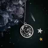 Night Sky Pendant Necklace with Authentic Meteorite by Yugen Handmade