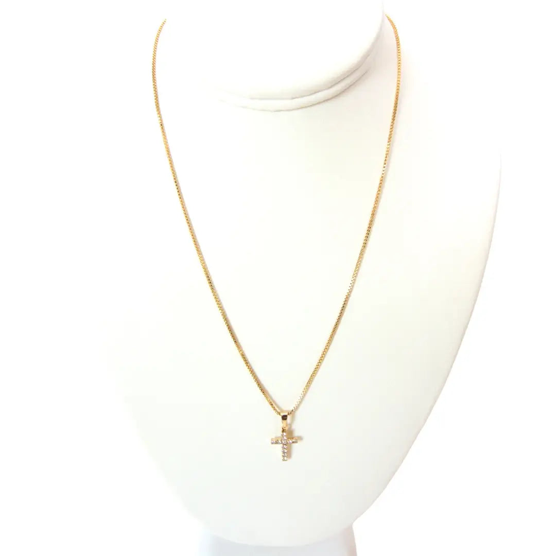 Heavenly Sacred Cross Necklace by Pretty Little Patriot