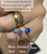 MARIA OPAL RING by SIREN JEWELRY