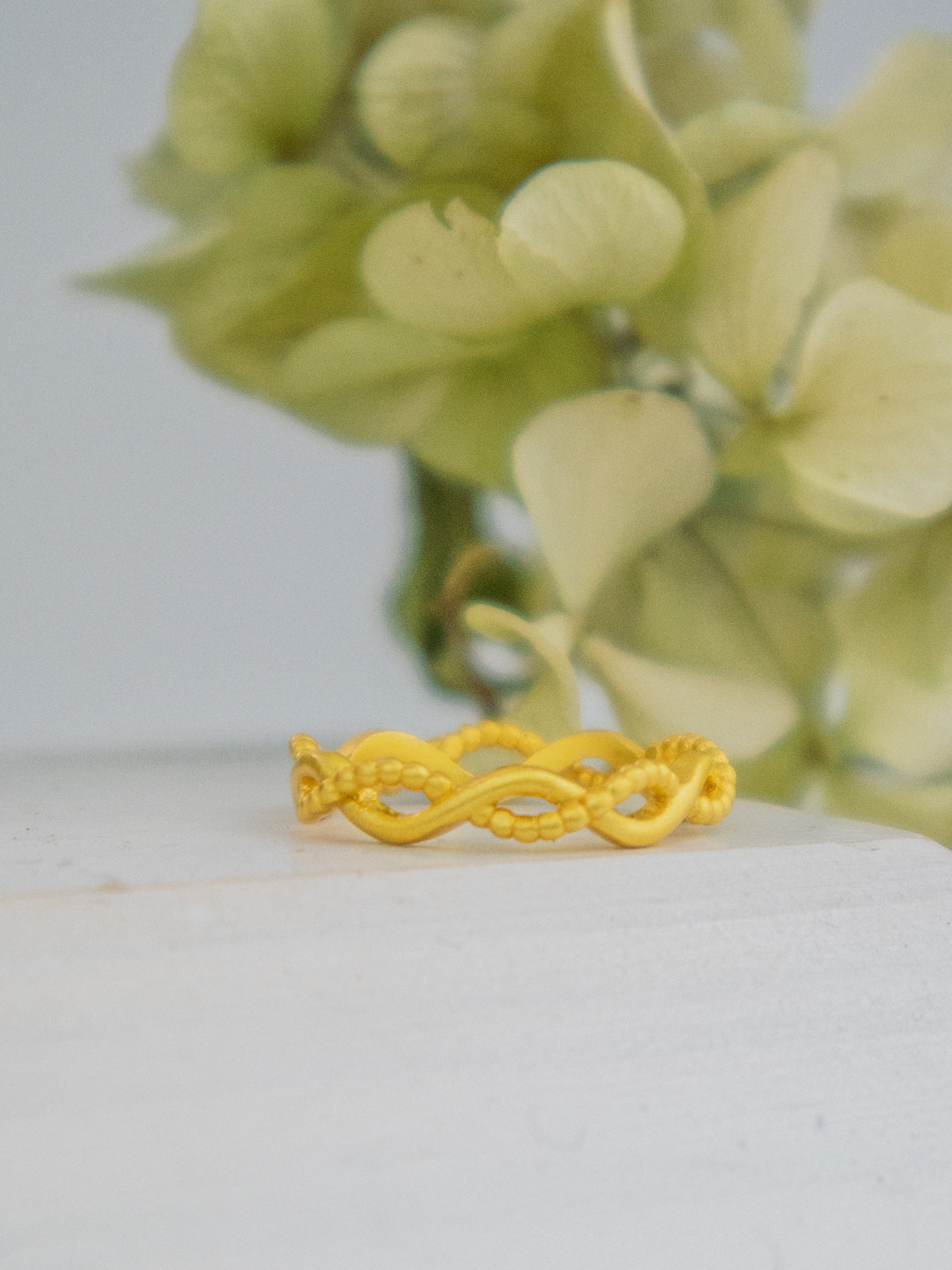 Entwined Rope Ring by Ash & Rose