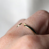 14k Horn Curve Ring by VicStoneNYC Fine Jewelry