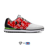 "Bandana" Under Armour Showdown SL Golf Shoes by Stadium Custom Kicks