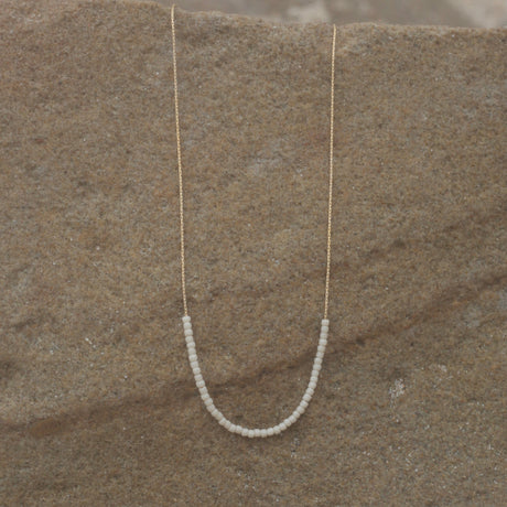 Delicate Beaded Necklace by Urth and Sea