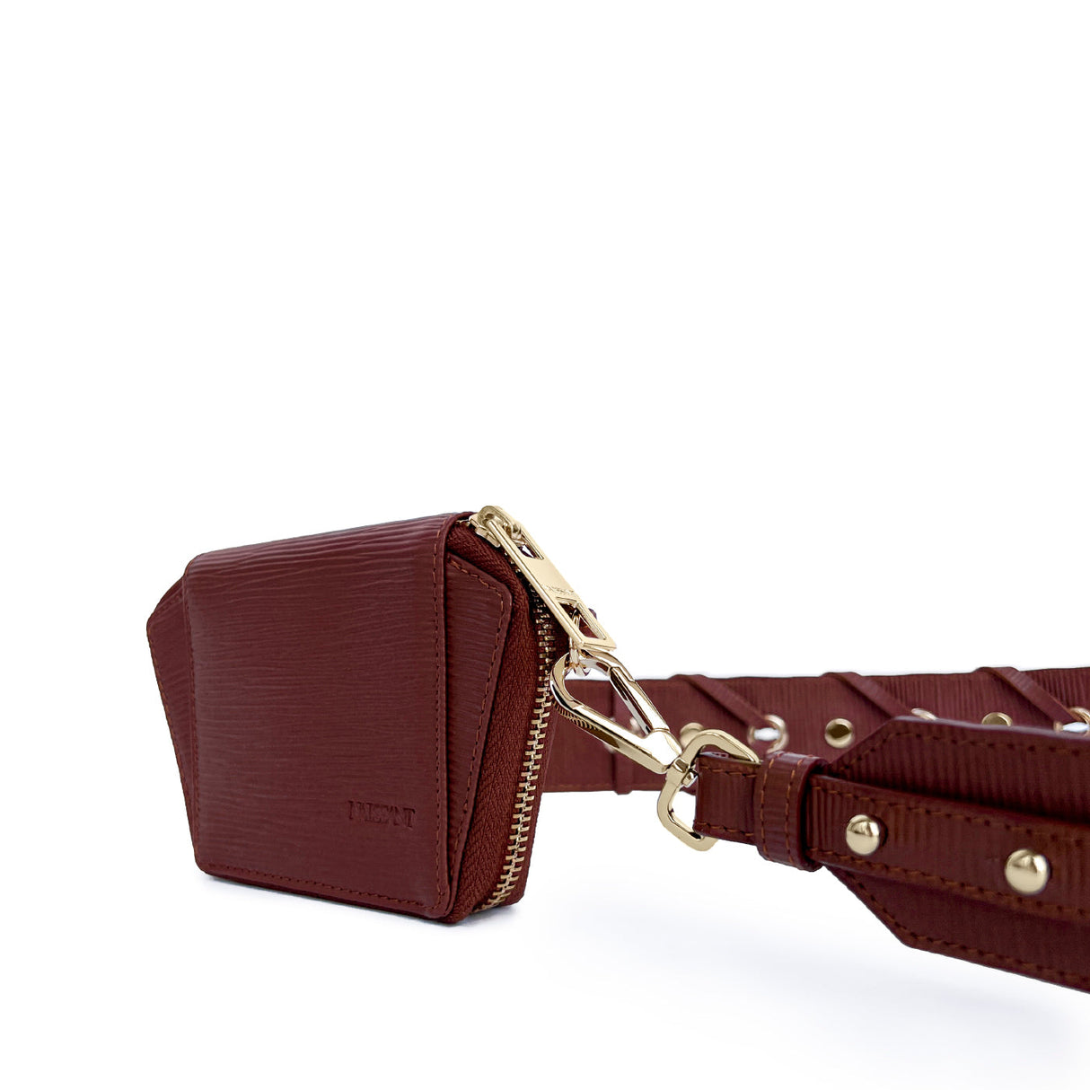 Celeste Wallet Triad in Wine by Naissant NYC