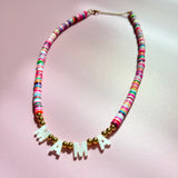 MAMA What The Shell Necklace- Rainbow by House of Baesics