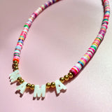 MAMA What The Shell Necklace- Rainbow by House of Baesics