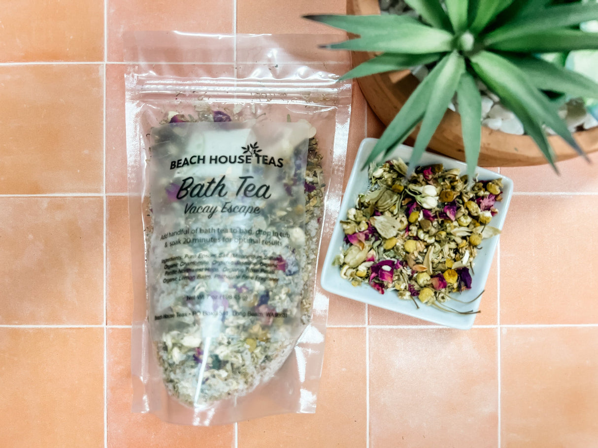 Vacay Escape Tea Bath by Beach House Teas