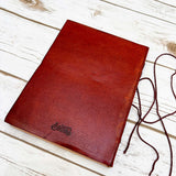 Grow Through Quote Leather Journal - 8x6 Size by Soothi