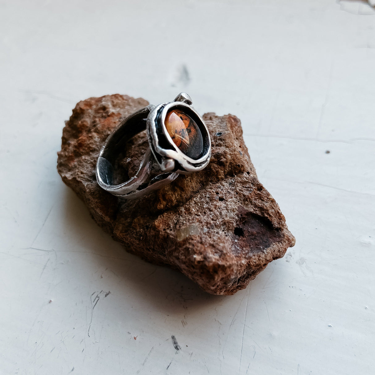 Mars and Moons Ring by Yugen Handmade