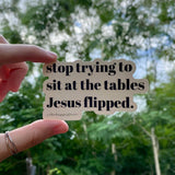 Stop Trying To Sit | Sticker by The Happy Givers