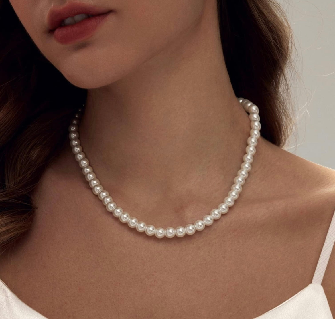 Donatello Gian 18 Inch Pearl Necklace by Donatello Gian