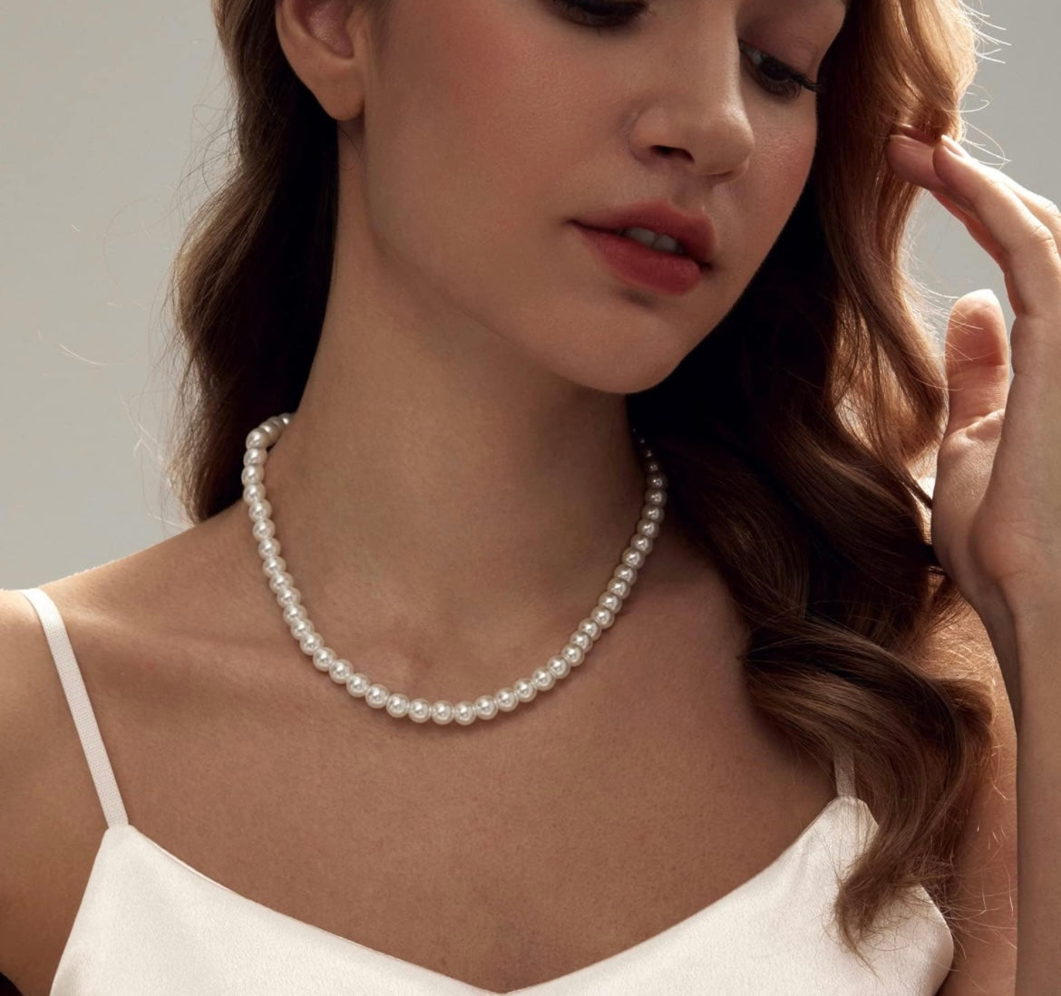 Donatello Gian 18 Inch Pearl Necklace by Donatello Gian