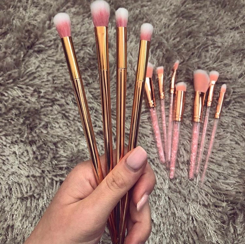 Rose Brush Set by Athena Lash Co.