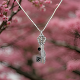 Butterfly Skeleton Key Necklace by The Urban Charm